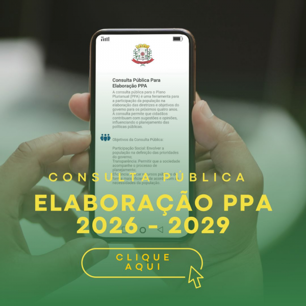 Consulta Pública PPA 2026-2029